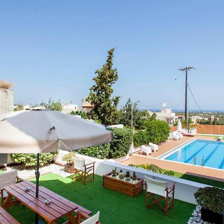 Artemis Luxury Villa - Hersonissos Private Pool Oasis Eksteriør billede