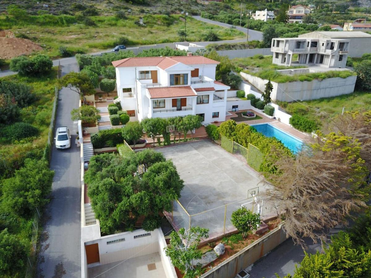 Artemis Luxury Villa - Hersonissos Private Pool Oasis Eksteriør billede