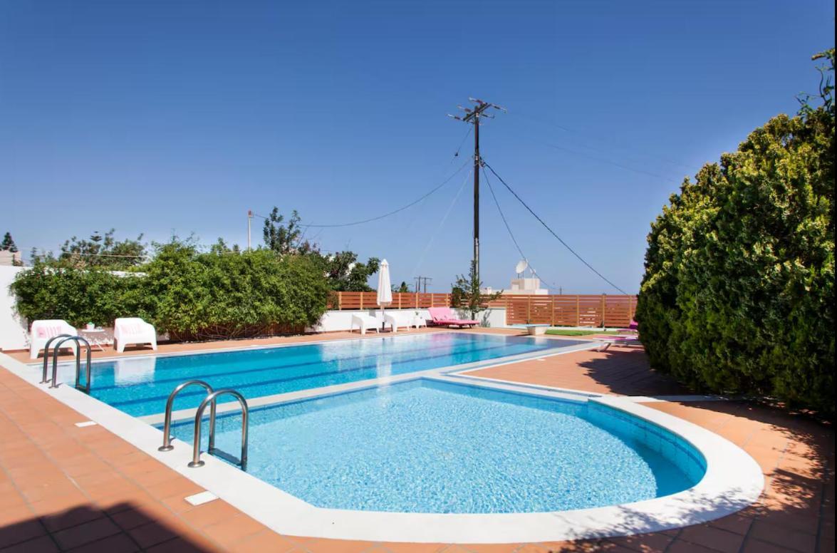 Artemis Luxury Villa - Hersonissos Private Pool Oasis Eksteriør billede